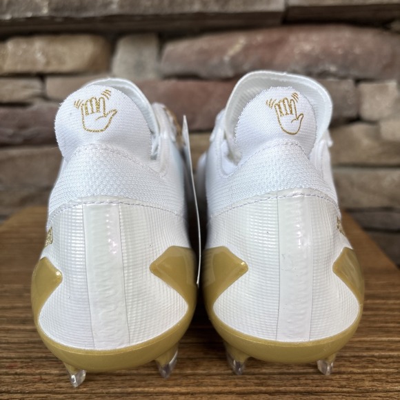 Boost エフェクター ホワイト/ゴールド Adidas Adizero Electric White Gold Football Cleats IE4381 Mens